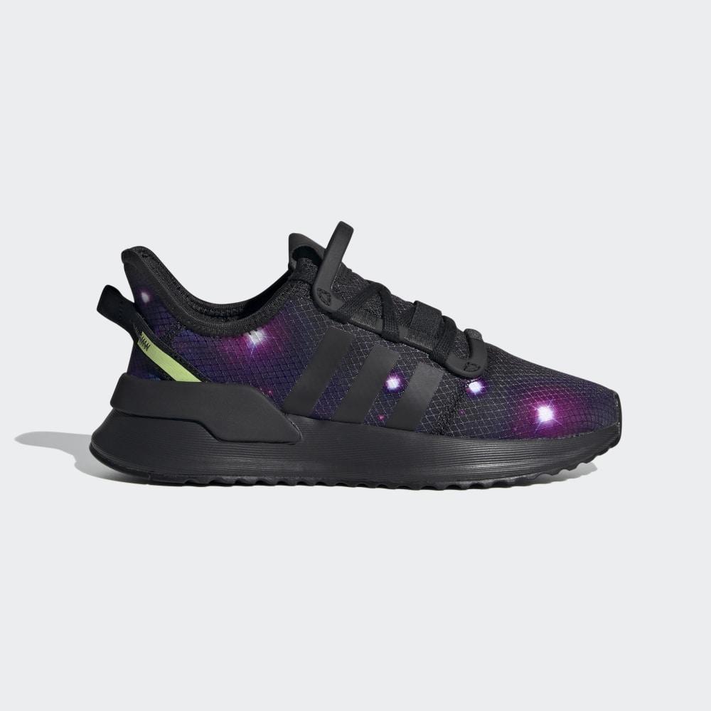 Adidas Boys' U_Path Run Originals Shoes Black/Purple Ireland FW2648